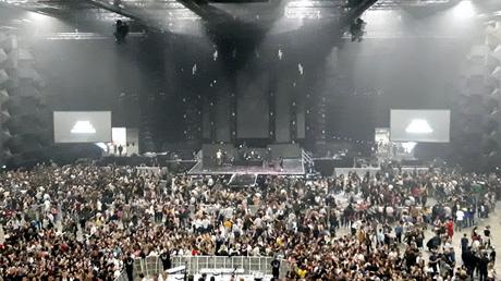 Inside Bordeaux Métropole Arena for the first time