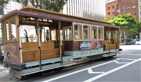 Do not miss a cable car ride while in the Fog city