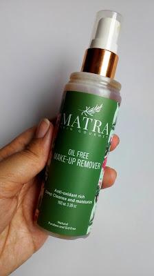 Matra Naturals Skin Gourmet Oil Free Makeup Remover Review