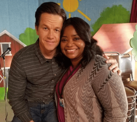 Mark Wahlberg & Octavia Spencer On The Set Of ‘Instant Family’