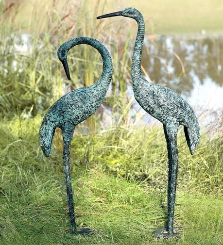 crane statues garden sculptures lumum pt wether home design app for pc