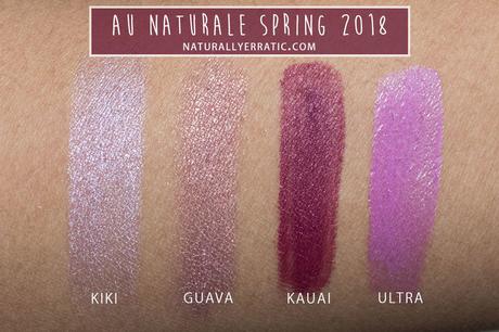 Au Naturale Makeup Swatches and Review 