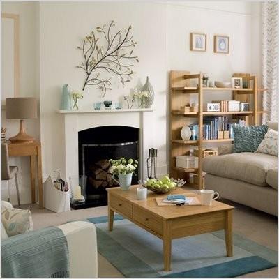 how to decorate a living room with a fireplace