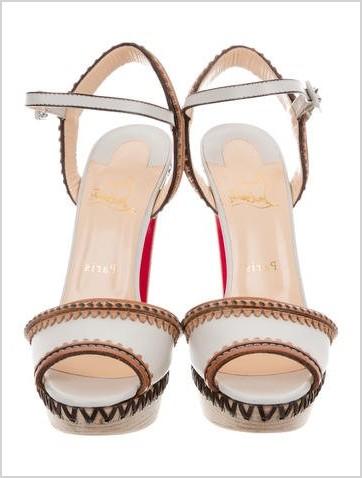 christian louboutin trepi platform sandals