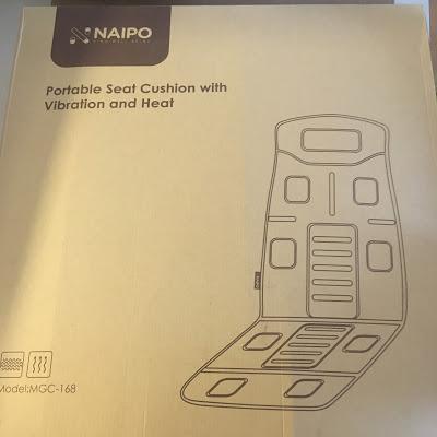 Today's Review: Naipo Portable Massager Seat Cushion