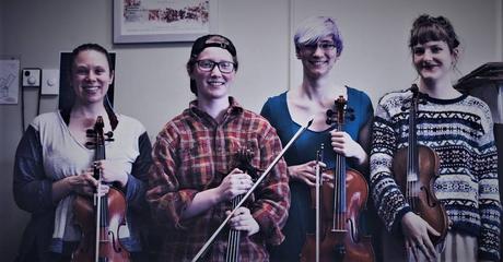 notloB Music presents Gatorland and Left-Right Strings, 4/16, @ Arts at the Armory