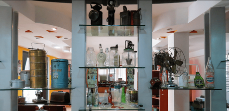 Artifacts at the Manjushree Heritage Museum of Packaging & Design