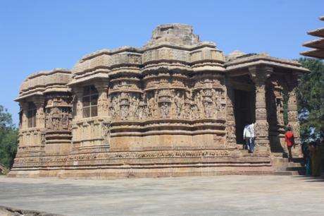 DAILY PHOTO: Two Side Views of the Sun Temple at Modhera
