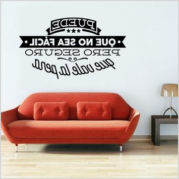 spanish inspiring words vinyl wall stickers living room wallpaper home decor p 1096984