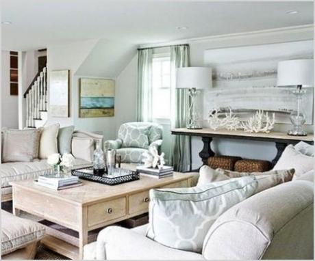 59 beach and coastal living room decor ideas
