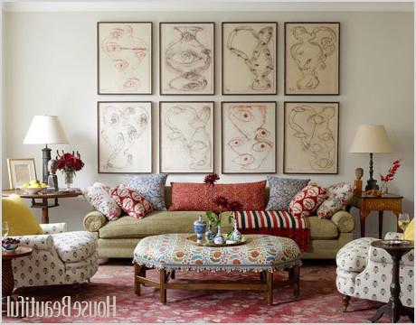 mixing old and new ideas for a grand living room decor