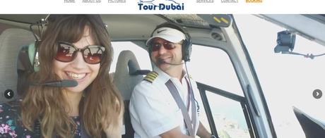 Travel from Abu Dhabi to Dubai in helicopter