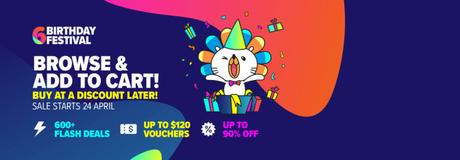 Countdown To Lazada 6th Birthday Festival With Some Exciting Deals!