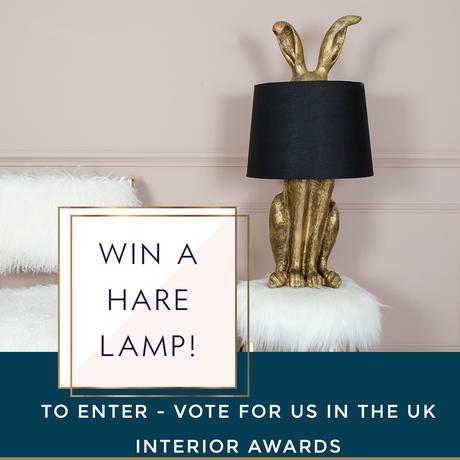 Vote For us + WIN a Lamp Worth £139.95!