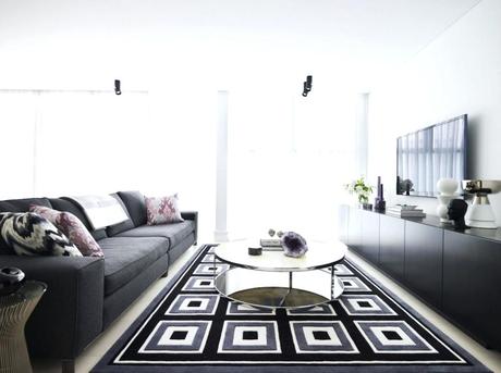 black and white living room rug black and white chevron rug living room