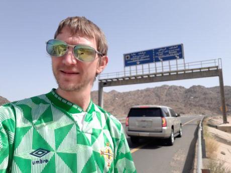 World Borders: Muslims Only – The Fork in the Road Near Mecca, Saudi Arabia World Borders: Muslims Only – The Fork in the Road Near Mecca, Saudi Arabia