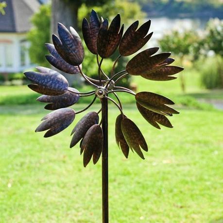 spinning garden art y se s s or spinning sun kinetic garden art