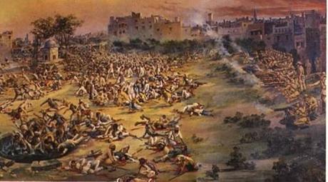 the gory butchering at Jallianwala bagh