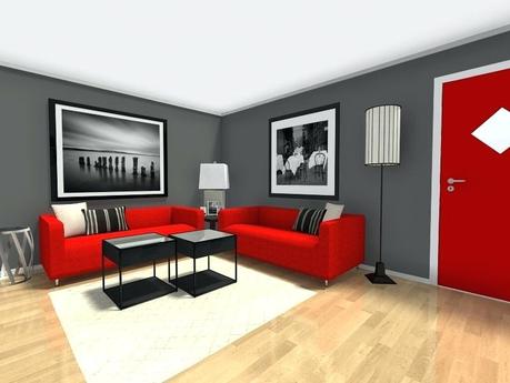 grey red living room gray yellow red living room