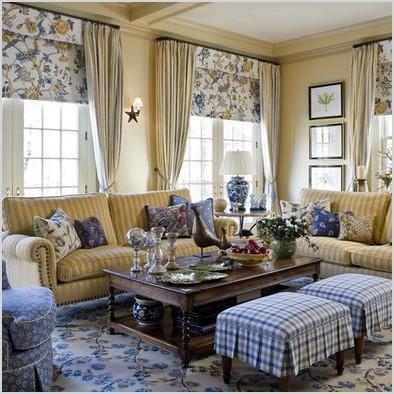 french country living room