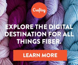 Everything you need to knit, crochet, spin and weave at Craftsy.com