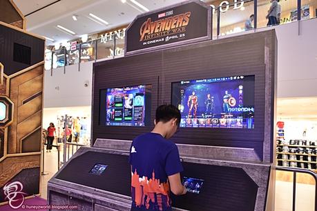 Marvel Super Heroes Of The Avengers : Infinity War Were Spotted At NEX!