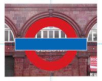 My idea for how Edward Johnston came up with the design for the London Underground Roundel