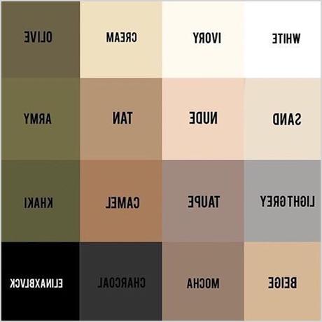 neutral color palettes