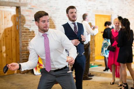 Yorkshire Wedding Photographers Indoor fun fair with games