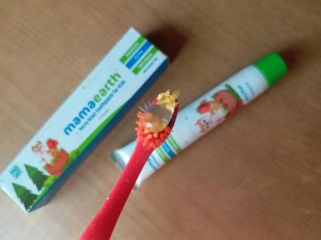 Mamaearth 100% Natural Baby Blast Toothpaste Review