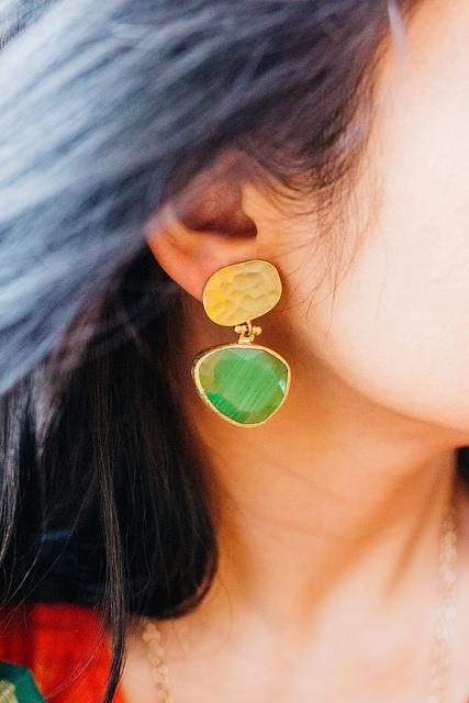 Orange, Purple and Green Tanvii.com