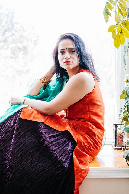 Orange, Purple and Green Tanvii.com