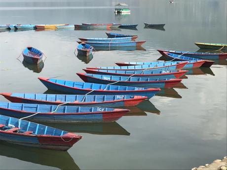 DAILY PHOTO: Boats on Lake Phewa