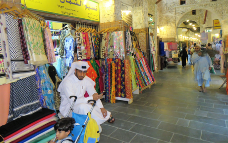 Shops in Souq Waqif, Doha