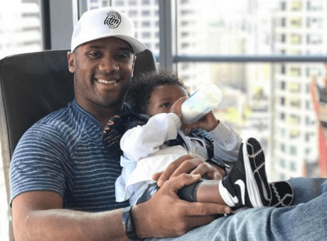 Russell Wilson “Jesus Blessed Us With You” Celebrates Daughter 1st B-Day