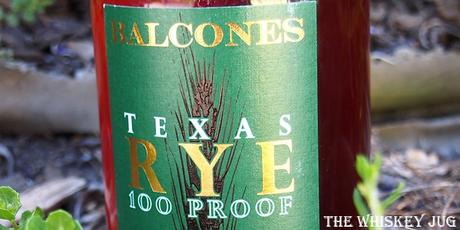 Balcones Texas Rye Label