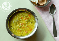 Vegetable Dalia Khichdi for Babies