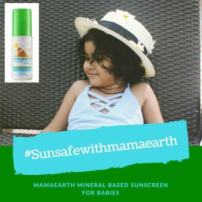 mamaearth mineral based sunscreen