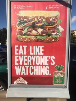 Eat Like Everyone’s Watching?