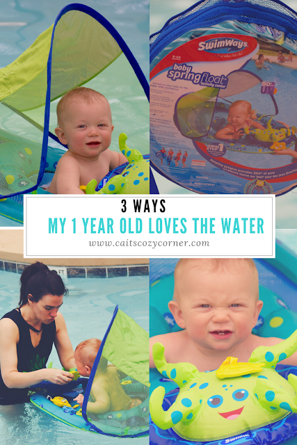 3 Ways My 1 Year Old Loves The Water