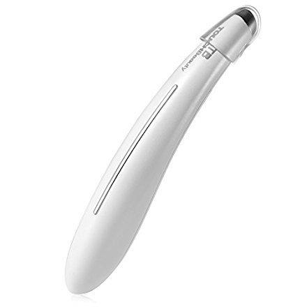 Pretty See Sonic Eye Massager Wand Anti-ageing Wrinkle Device High-frequency Vibrating Massager FDA Registered, White
