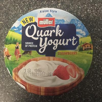 Today's Review: Müller Strawberry Quark Yogurt