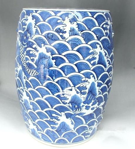 chinese blue white porcelain garden stool home design 3d mac
