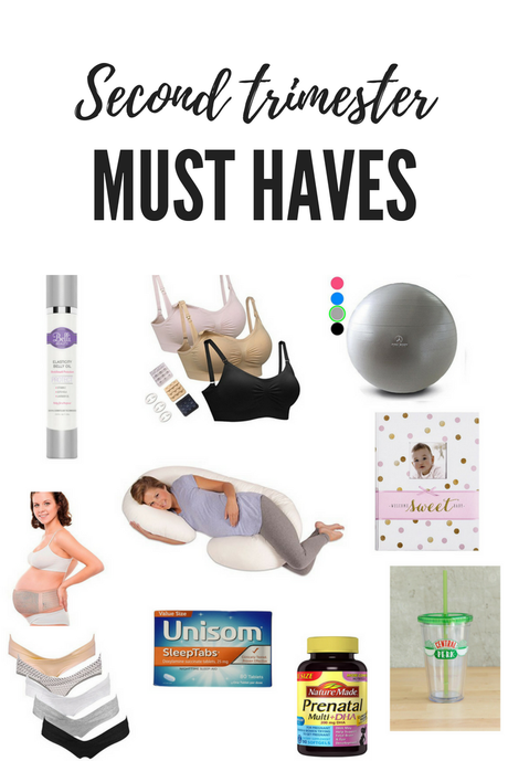 Second trimester must haves for the expecting mama! 