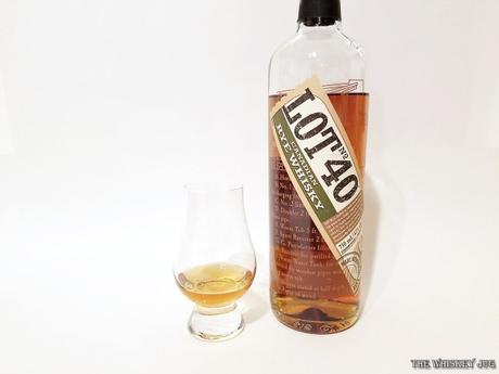 Lot 40 Canadian Rye Whisky Color