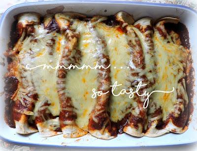 Blackbean & Corn Enchiladas