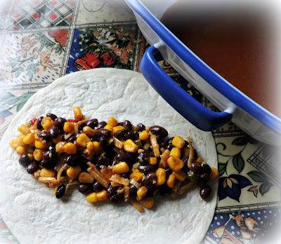 Blackbean & Corn Enchiladas