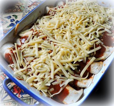 Blackbean & Corn Enchiladas