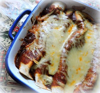 Blackbean & Corn Enchiladas