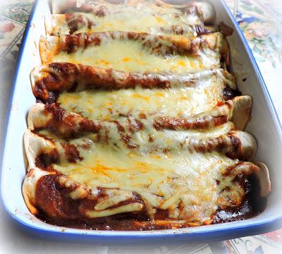 Blackbean & Corn Enchiladas